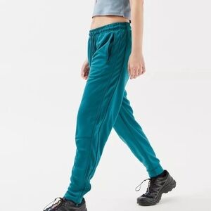 Urban Outfitters Standard Cloth Tapered Universal Track Pants in Olive